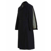 Denim jacket insert trench coat